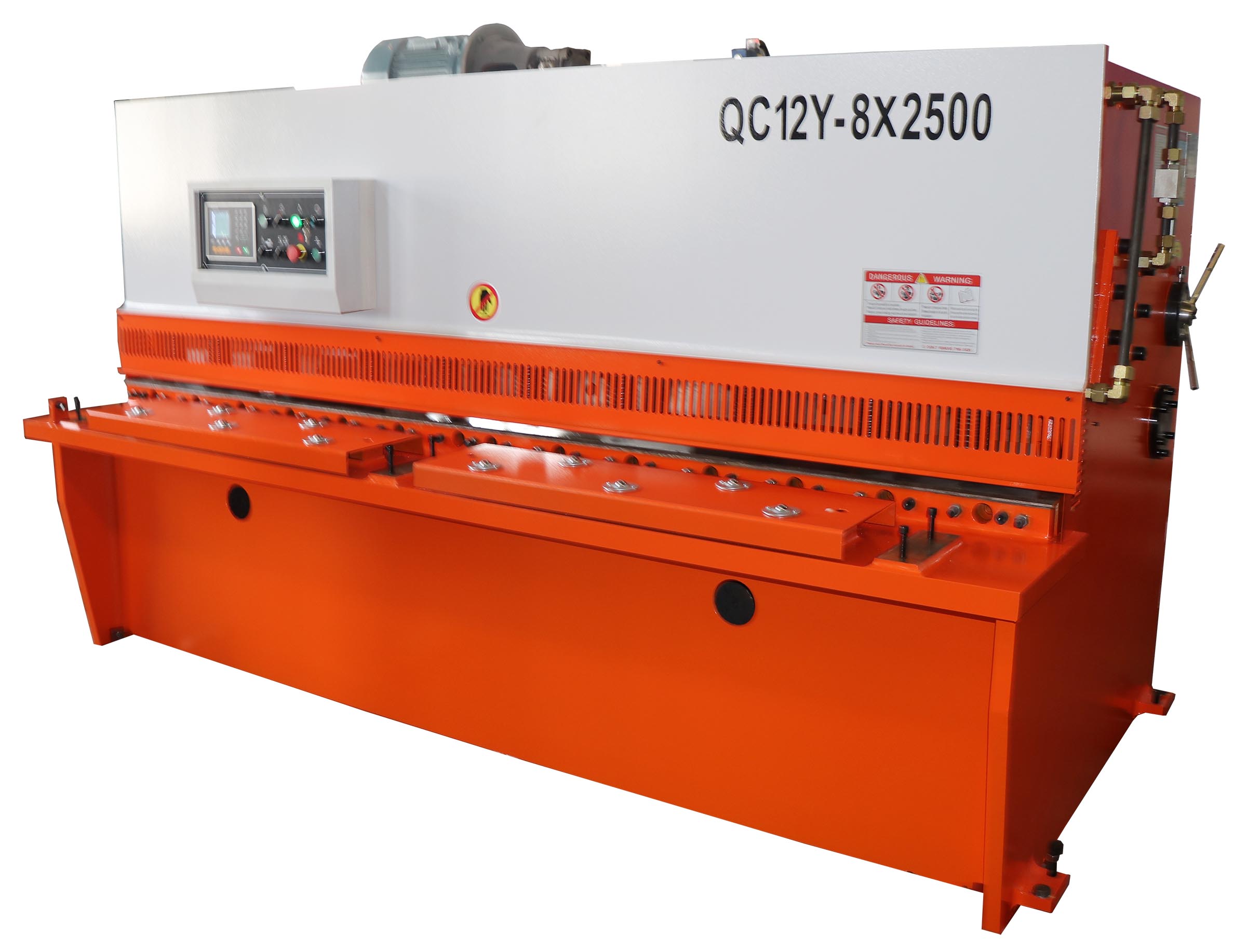 8x2500 swing beam shearing machine